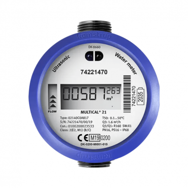 Kamstrup MULTICAL® 21/ flowIQ® 2101 Ultrasonic Water Meter for Residential Use