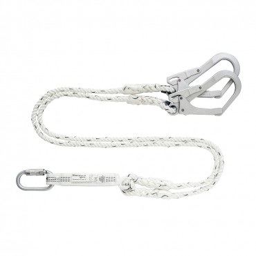 Honeywell Miller Twin Tails Energy Absorbing Lanyard Rope, MB9007