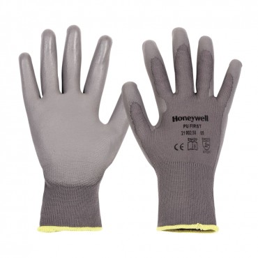 Honeywell General Handling Gloves - PU First Grey, Model: 2100250