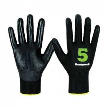 Honeywell Cut Resistance Gloves - Vertigo Check & Go Black Nit 5, Model: 2342555