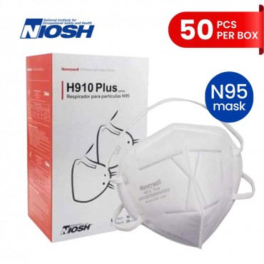 ! Honeywell NIOSH Approved H910 Plus N95 Mask in Singapore [50pcs/box]