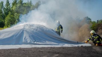 Guard-K EV Fire Blankets Stop Thermal Runaway Instantly