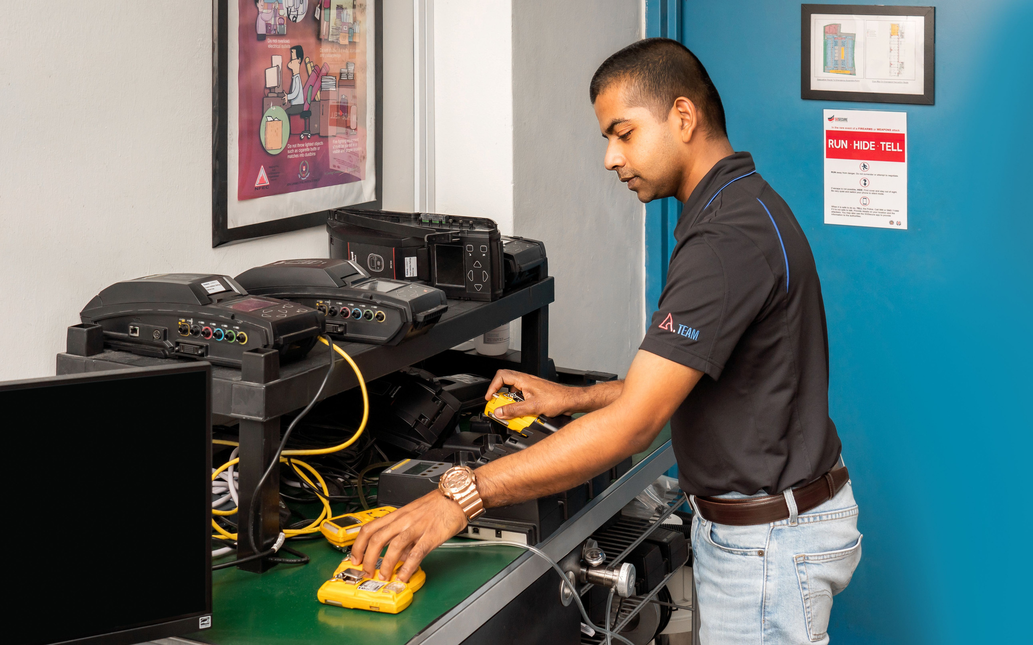 Docking station and software training